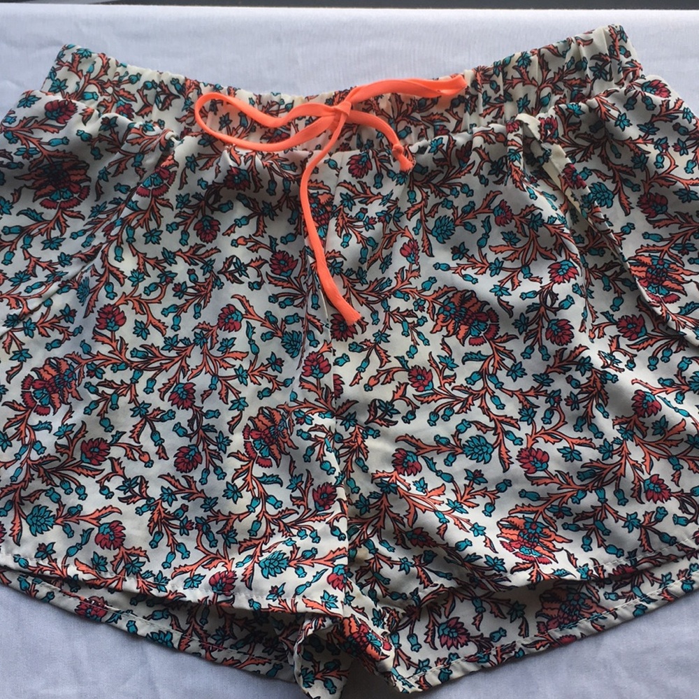 Floral shorts